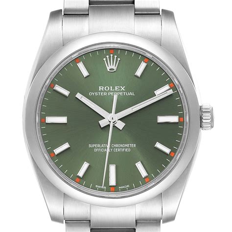 rolex 2015 oyster perpetual green|Rolex Oyster Perpetual color chart.